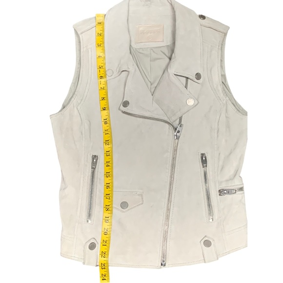 BLANK NYC, Genuine Suede Moto vest - Picture 10 of 10